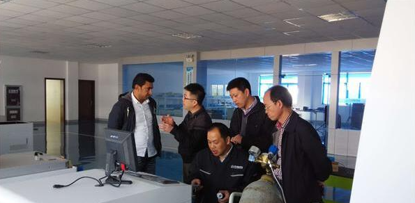 巴基斯坦航空聯合體來我公司參觀考察